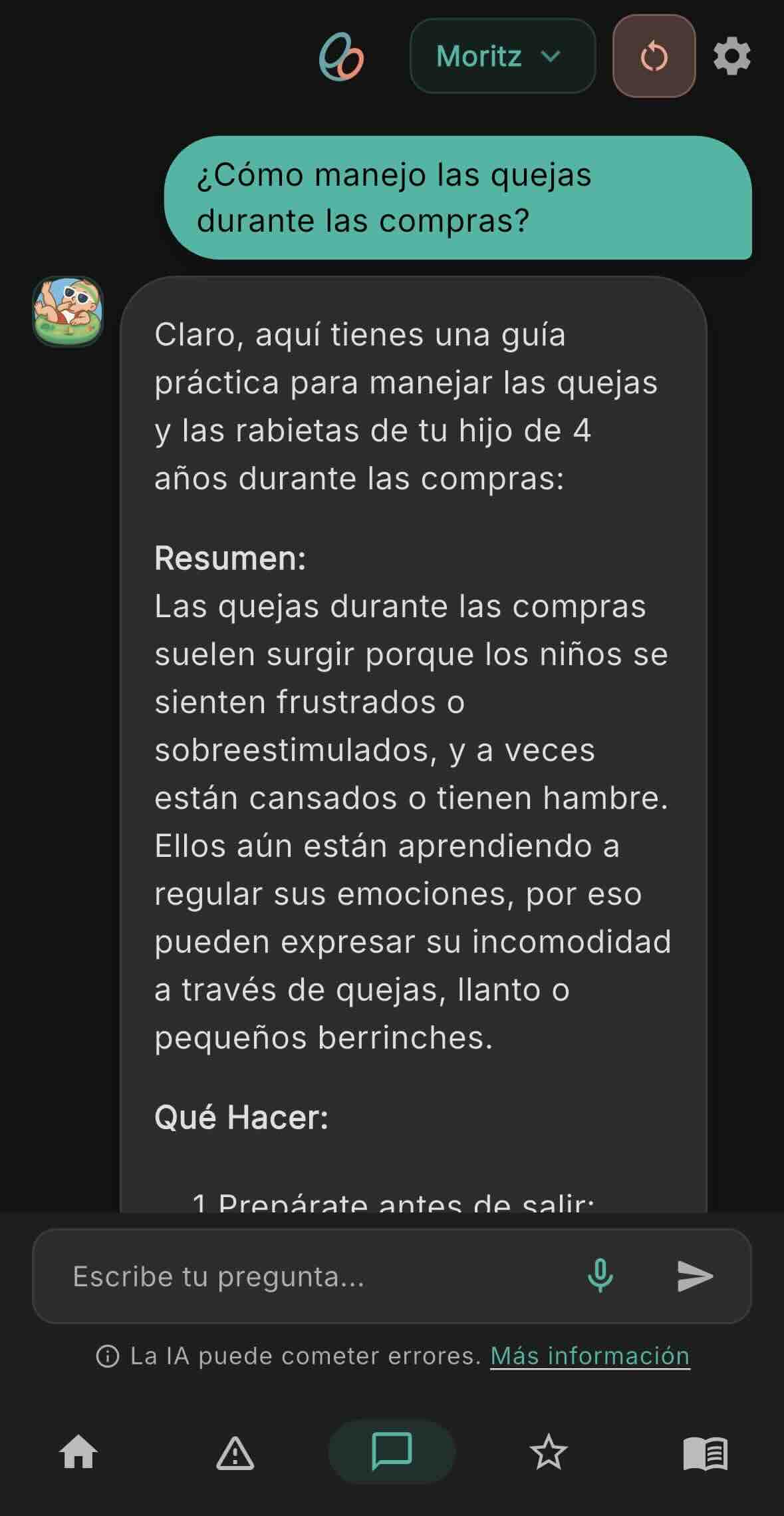 Ayuda instantánea en momentos difíciles