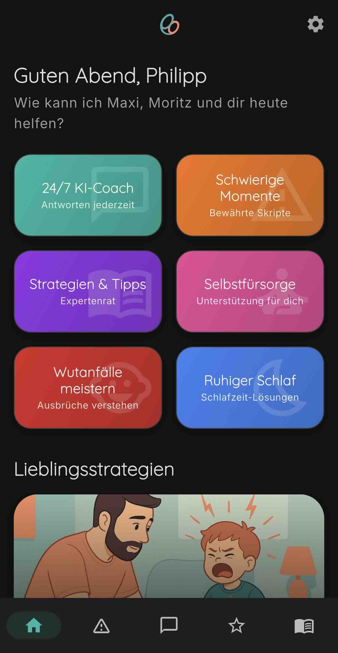 Dein persönliches Eltern-Dashboard