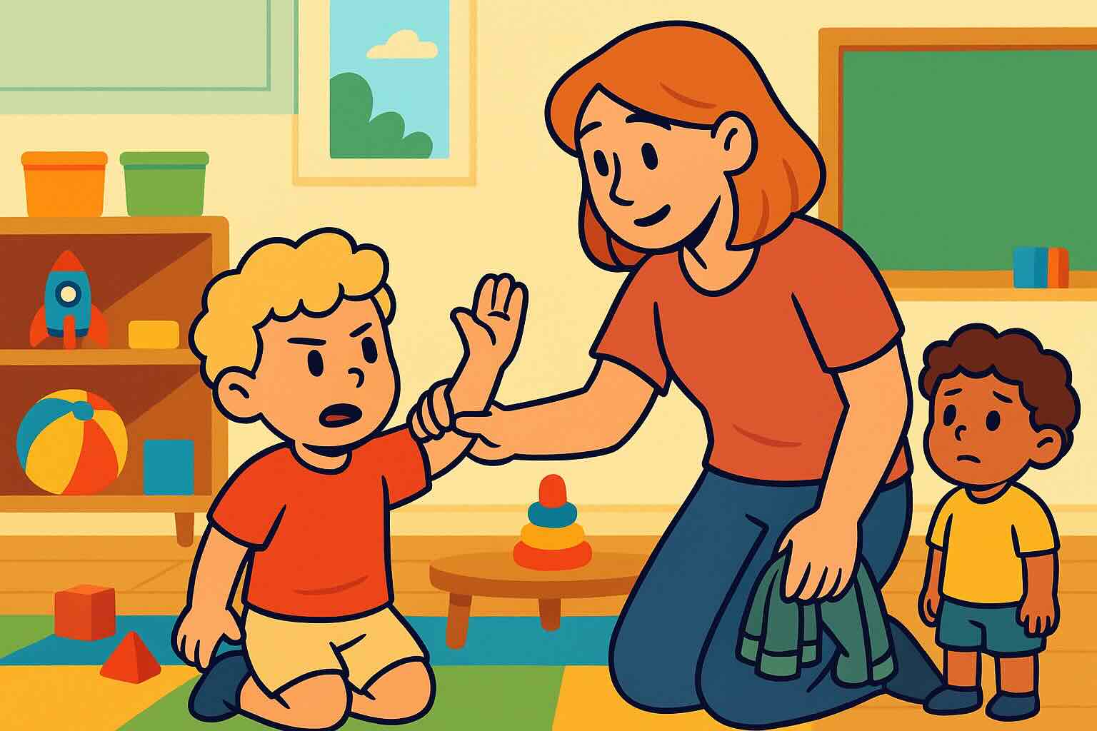 Child Hitting Others? How to Stop Aggressive Behavior (Ages 3-7)