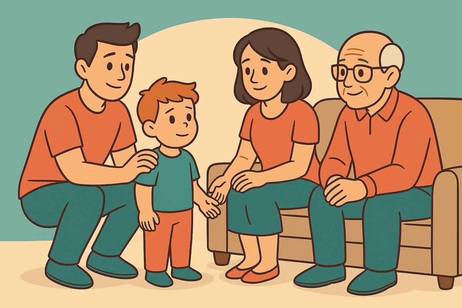 Visitas familiares con niños pequeños: 10 estrategias para reuniones sin crisis