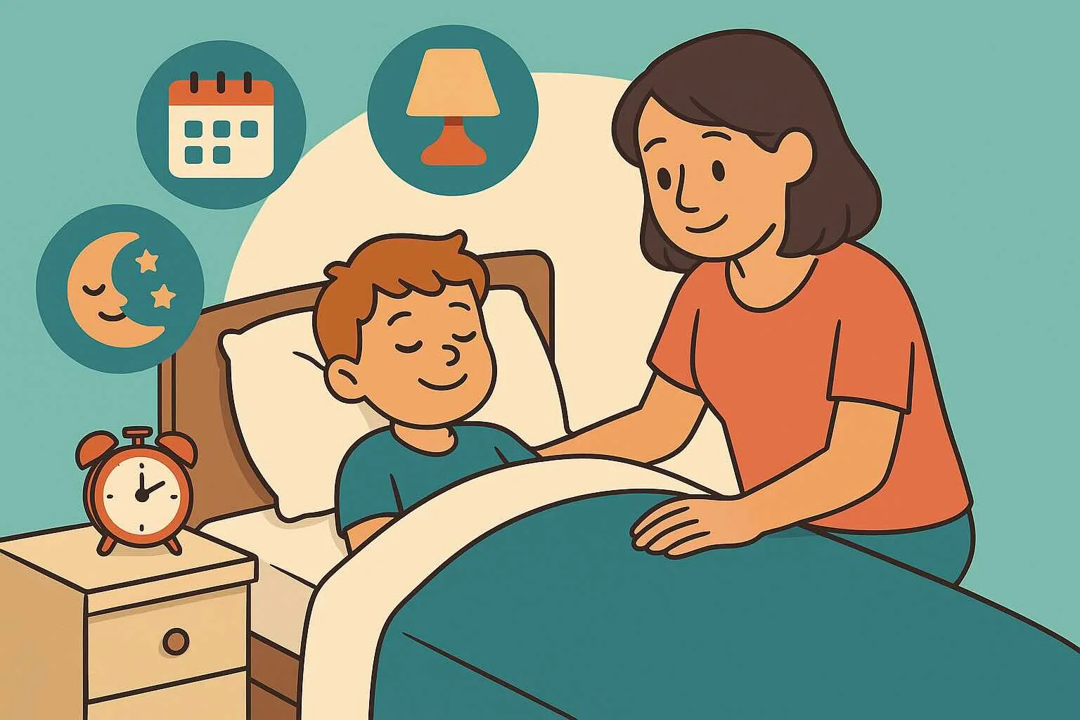 Hábitos de sueño saludables: guía completa para que tu hijo duerma mejor