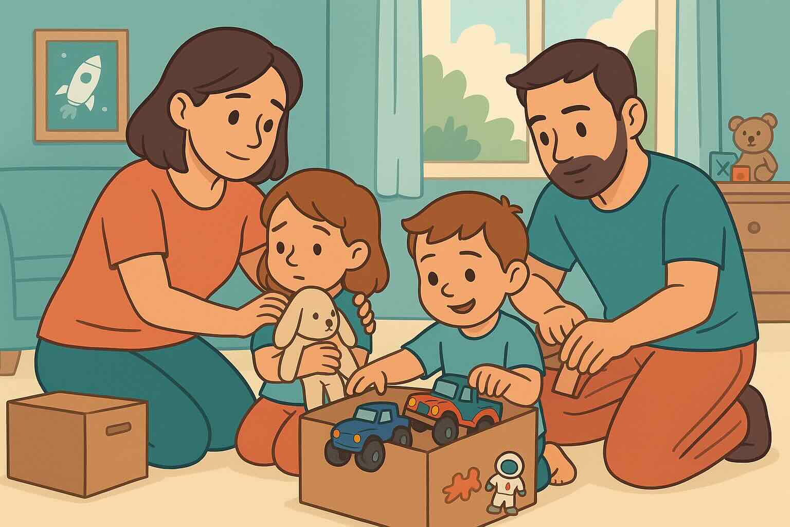 Moving with Young Children: Complete Transition Guide for Ages 3-7