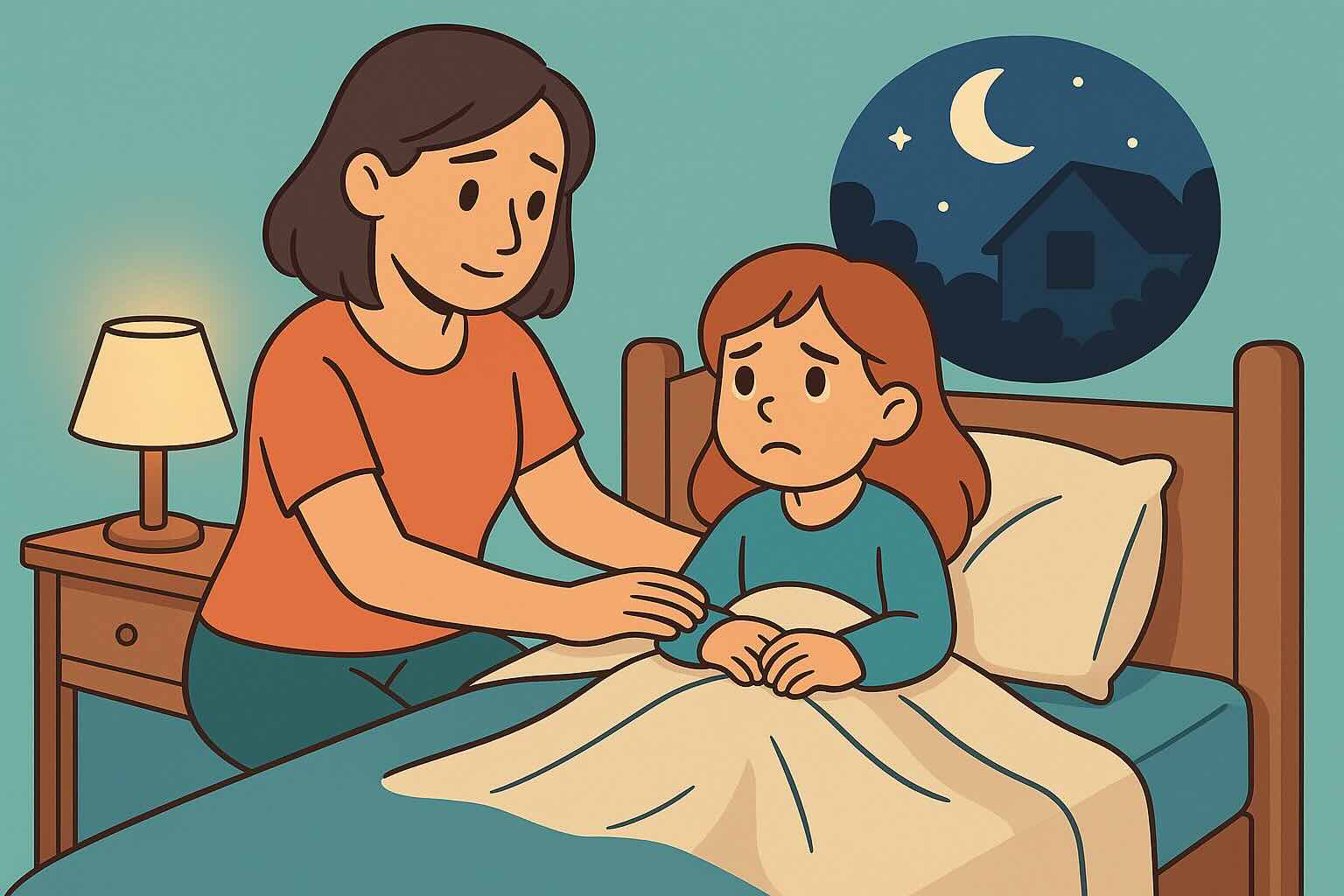Nighttime Fears in Children Ages 3-7: Evidence-Based Guide for Peaceful Bedtime