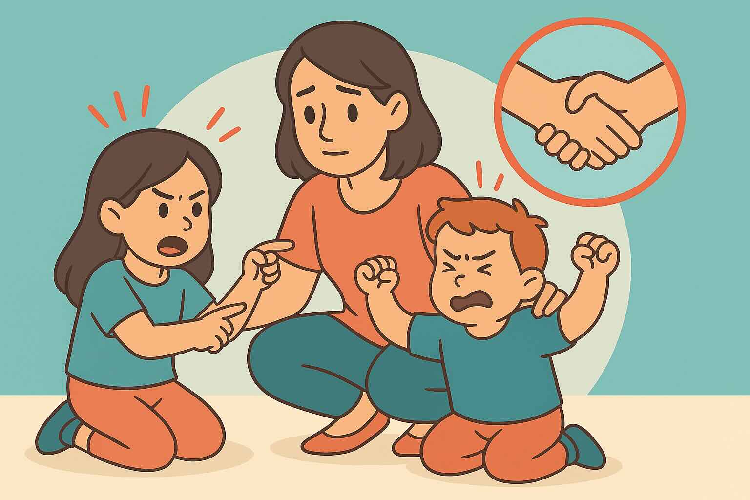 Managing Sibling Outbursts: Transform Conflicts into Learning Opportunities