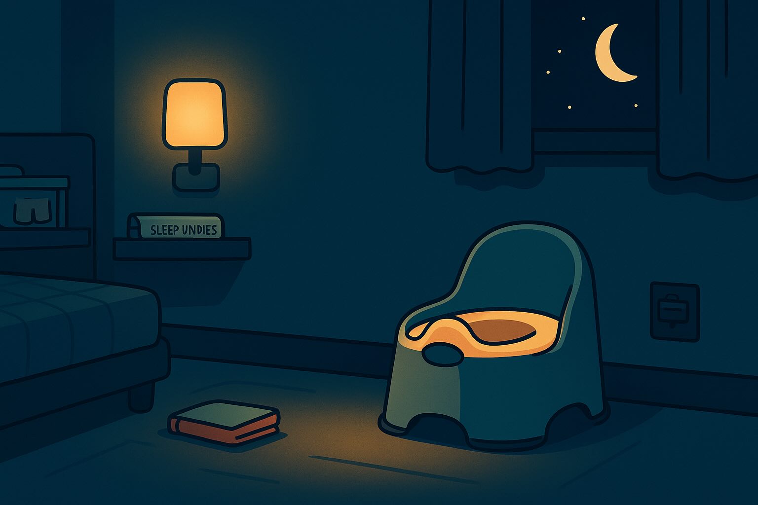 Nighttime Potty Training: Why Biology Matters More Than Behavior