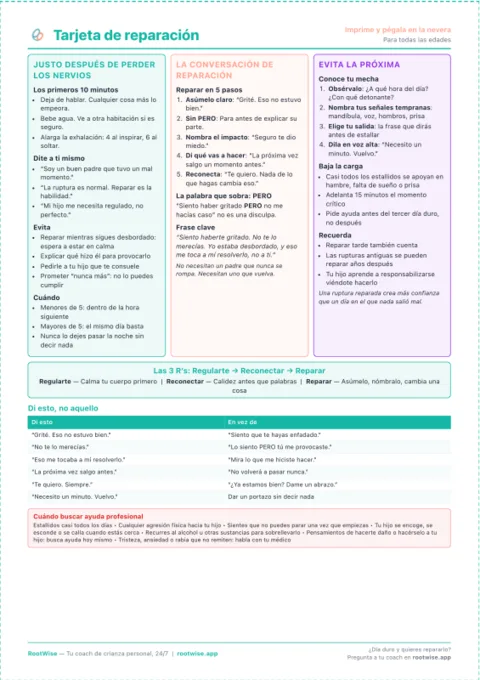 Scripts de Reparación para Padres