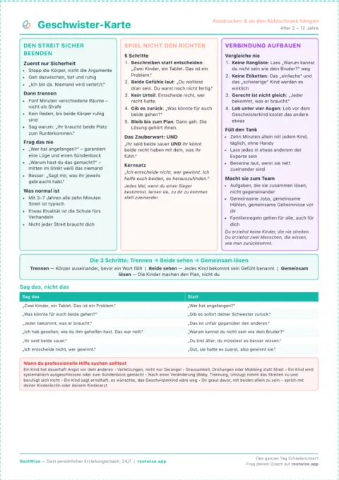 Geschwister-Harmonie Toolkit